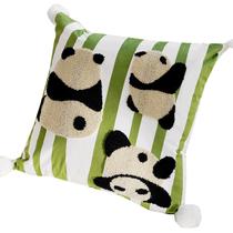 Capa de travesseiro Cute Panda Cartoon Animal Decorative Cover Capa de travesseiro Cute Panda Cartoon Animal Decorative Cover