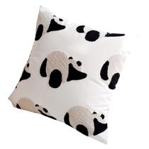 Capa de travesseiro Cute Panda Nordic Minimalist Style 45x45cm