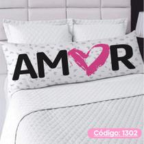 Capa De Travesseiro De Corpo Fronha Xuxão Ziper Personalizado 1.25x0.45cm Frases Quarto e Decoração Capa De Travesseiro De Corpo Fronha Xuxão Ziper Personalizado 1.25x0.45cm Frases Quarto e Decoração