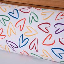 Capa de Travesseiro de Corpo Xuxão com Zíper Colorê Estampa Capa de Travesseiro de Corpo Xuxão com Zíper Colorê Estampa