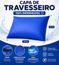 Capa de Travesseiro Fronha 50x70 Impermeavel Capa de Travesseiro Fronha 50x70 Impermeavel