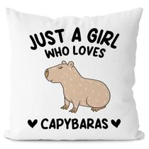Capa de travesseiro KEUSPI Capybara 45x45cm de flanela para sofá e cama Capa de travesseiro KEUSPI Capybara 45x45cm de flanela para sofá e cama