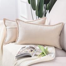 Capa de travesseiro MADIZZ Short Chenille 30x50cm bege (conjunto de 2) Capa de travesseiro MADIZZ Short Chenille 30x50cm bege (conjunto de 2)