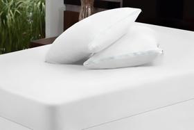 Capa de Travesseiro Malha Sonhos e Anjos 01 Peça - Branco - Casa Completa Enxovais