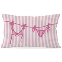 Capa de travesseiro Wheatwin Beachy Pink 30x50cm Flanelette