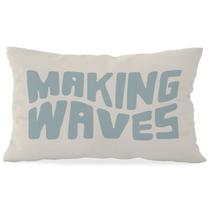 Capa de travesseiro Wheatwin Coastal Blue 30x50cm Flanelette
