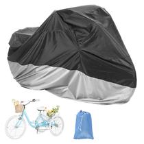 Capa de triciclo Akiiger impermeável à prova de vento 230 cm prata Capa de triciclo Akiiger impermeável à prova de vento 230 cm prata