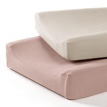 Capa de Troca de Fraldas de Musselina LuluMoon - Almofada para Bebês