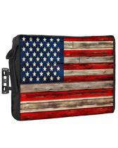 Capa de TV ao ar livre DecorLovee American Flag 48-50"
