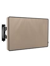 Capa de TV iBirdie Outdoor 65-70 polegadas à prova de intempéries marrom claro