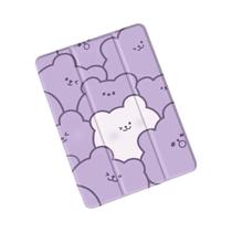 Capa De Urso Fofa Para iPad Air 4/5 10.9in iPad pro 12.9 Mini 4/5/6 Com Suporte Para Caneta E Função