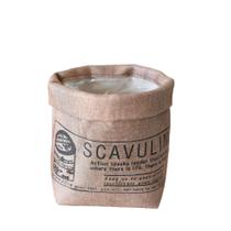 Capa de vaso de flores em tecido de linho lavável em estilo escandinavo