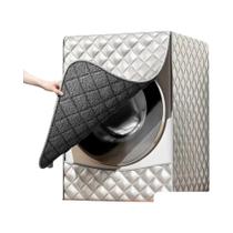 Capa De Veludo Para Máquina De Lavar E Secar, Proteção Solar, Isolamento Térmico, Impermeável Capa De Veludo Para Máquina De Lavar E Secar, Proteção Solar, Isolamento Térmico, Impermeável