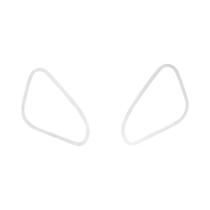 Capa De Ventilação De Ar Condicionado Em Aço Inoxidável Para Ford Focus 2 MK2 2005-2012, 2 Peças,