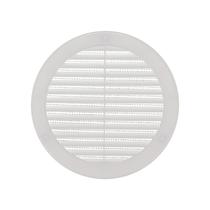 Capa de ventilação de beiral em plástico branco de 6" com tela de malha Capa de ventilação de beiral em plástico branco de 6" com tela de malha