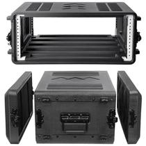 Capa de viagem Diandian 4U, rasa de 17" de profundidade, 19", estanque para montagem em rack, à prova de poeira, suporte de choque para amplificador, áudio profissional, mixer de DJ, efeitos com compartimentos para microfone Capa de viagem Diandian 4U, rasa de 17" de profundidade, 19", estanque para montagem em rack, à prova de poeira, suporte de choque para amplificador, áudio profissional, mixer de DJ, efeitos com compartimentos para microfone