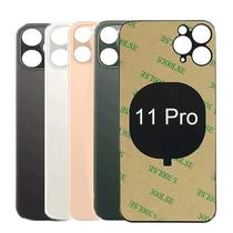 Capa De Vidro Traseiro Para iPhone 11 pro Max Com Cola 3M, Substituição Rápida Da Carcaça Da