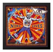 Capa De Vinil Eternizada Aerosmith Nine Lives