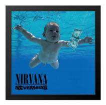 Capa De Vinil Eternizada Nirvana Nevermind 33x33cm