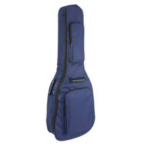 Capa De Violão Azul Folk Acolchoada Luxo Case Bag