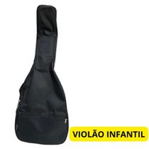 Capa de Violão Infantil Simples 31 Artshow Preta Capa de Violão Infantil Simples 31 Artshow Preta