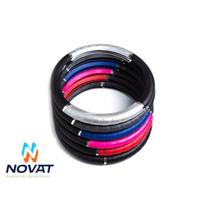 Capa de Volante Automotivo Cromo com Relevo Universal Capa de Volante Automotivo Cromo com Relevo Universal
