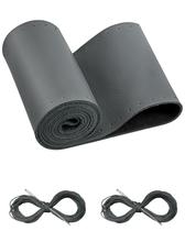 Capa de volante BELINOUS Leather Lace Up Size M4 Grey