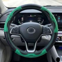 Capa De Volante Carro Universal 38cm material ecológico PVC Premium Antiderrapante Proteção Conforto Novat