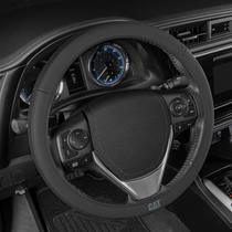 Capa de volante CAT EasyWrap Faux Black Leather 15cm