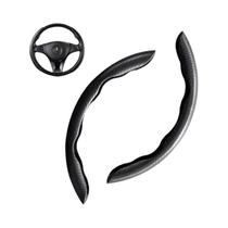 Capa De Volante De Carro Antiderrapante De Fibra De Carbono 2/3pcs Auto Wheel Booster Acessórios De