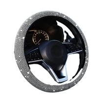 Capa De Volante De Carro Com Cristais Brilhantes, Protetor Decorativo Para Veículos Capa De Volante De Carro Com Cristais Brilhantes, Protetor Decorativo Para Veículos