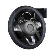 Capa De Volante De Carro Em Couro Microfibra Universal Antiderrapante Para Volantes De 37-39cm Capa De Volante De Carro Em Couro Microfibra Universal Antiderrapante Para Volantes De 37-39cm