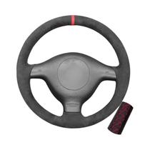 Capa De Volante De Carro Em Couro Suede Antiderrapante Para Seat Leon MK1 VW Golf 4 IV Passat B5 Capa De Volante De Carro Em Couro Suede Antiderrapante Para Seat Leon MK1 VW Golf 4 IV Passat B5