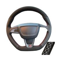 Capa De Volante De Carro Em Couro Suede Macio Para Seat Ibiza Mii FR 2015 Seat Cupra