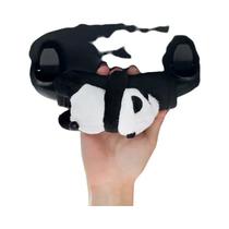 Capa De Volante De Carro Em Pelúcia De Panda Fofo, Capa De Cinto De Segurança De Inverno, Imitando