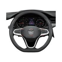 Capa De Volante De Couro Para Volkswagen Jetta T-roc Golf Touareg Taigo Tavendor Talagon Virtus Capa De Volante De Couro Para Volkswagen Jetta T-roc Golf Touareg Taigo Tavendor Talagon Virtus