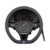 Capa De Volante De Couro Para Volkswagen Jetta T-roc Golf Touareg Taigo Tavendor Talagon Virtus Capa De Volante De Couro Para Volkswagen Jetta T-roc Golf Touareg Taigo Tavendor Talagon Virtus