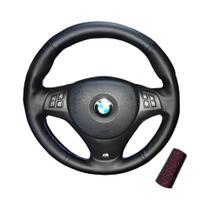 Capa De Volante Em Couro Costurada À Mão Para BMW M Sport M3 E90 E91 E92 E93 E87 E81 E82 E88 X1 E84 Capa De Volante Em Couro Costurada À Mão Para BMW M Sport M3 E90 E91 E92 E93 E87 E81 E82 E88 X1 E84