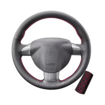 Capa De Volante Em Couro Microfibra Costurada À Mão Para Ford Focus 2 2005-2011 Acessórios Para Capa De Volante Em Couro Microfibra Costurada À Mão Para Ford Focus 2 2005-2011 Acessórios Para