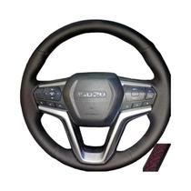 Capa De Volante Em Couro Microfibra Costurada À Mão Para Isuzu D-MAX 2021 2022 Original Braid Capa De Volante Em Couro Microfibra Costurada À Mão Para Isuzu D-MAX 2021 2022 Original Braid
