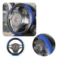 Capa De Volante Em material ecológico P/ Fiat Ford Tunning CorCapa De Volante Em material ecológico P/ Fiat Ford Tunning:Azul
