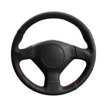 Capa De Volante Em material sintético Preto Para Subaru Legacy, Forester, Outback, Impreza, WRX, Saab
