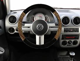 Capa de Volante Onçinha Feminino Automóvel Universal Encaixe Esportivo 38cm