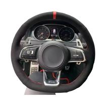 Capa De Volante Personalizada Para VW Golf 7 GTI Polo Scirocco, Trançada Para 2015 2016