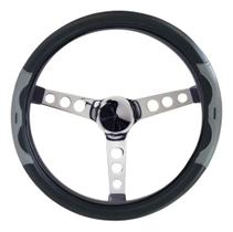 Capa De Volante Pvc Macio Esportivo Tuning Sprinter 42 Cm Cor:Cinza Capa De Volante Pvc Macio Esportivo Tuning Sprinter 42 Cm Cor:Cinza