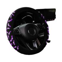 Capa De Volante Refletiva De Morcego Para Halloween Em Material De Mergulho, Acessório Automotivo