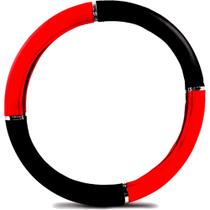 Capa de Volante Sport com Massageador e Anel Cromado Universal Capa de Volante Sport com Massageador e Anel Cromado Universal