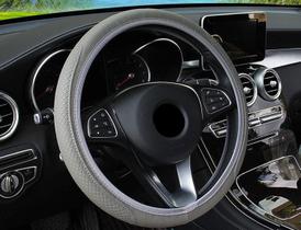 Capa de volante trança na cobertura do volante cubre volante auto capa de roda de carro acessórios do carro - LiHu Car Store