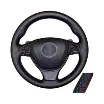 Capa De Volante Trançada Para BMW Série 5 6 7 F10 F07 F06 F12 F13 F01 F02