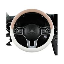 Capa De Volante Universal De Couro Nappa Perfurado De 15 Polegadas Quente No Inverno E Fresco No